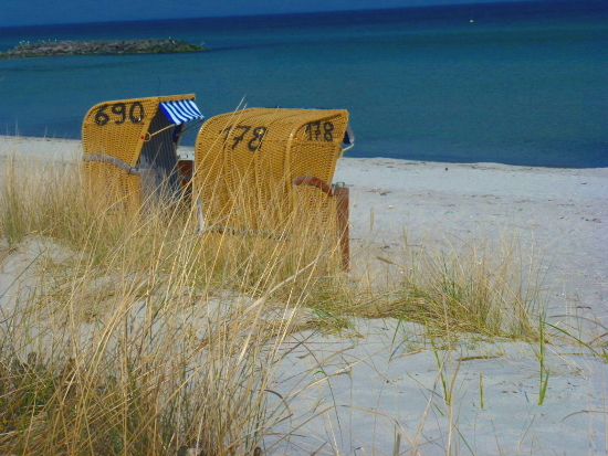 Strandkorb der Ferienwohnung Karina